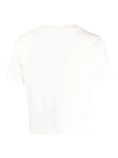 Reserved Beaded Cropped T-Shirt