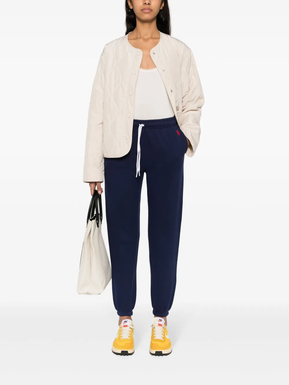 Embroidered-Polo Pony Track Pants