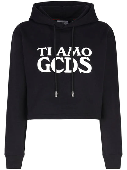 Ti Amo Cropped Hoodie