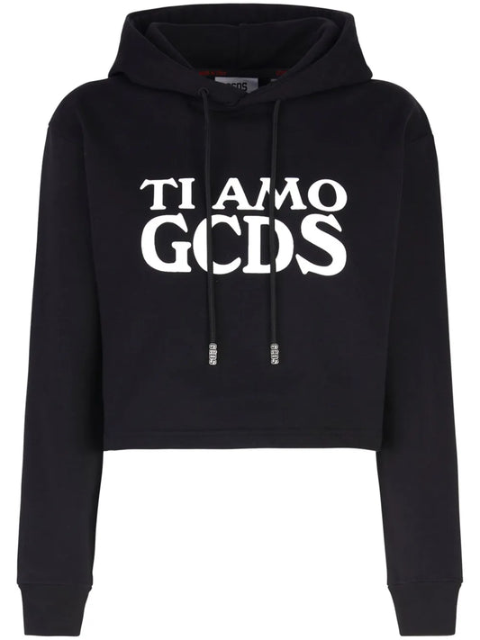 Ti Amo Cropped Hoodie