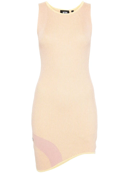 Comma Asymmetric Ribbed Dress