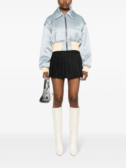 Logo-Patch Cropped Jacket