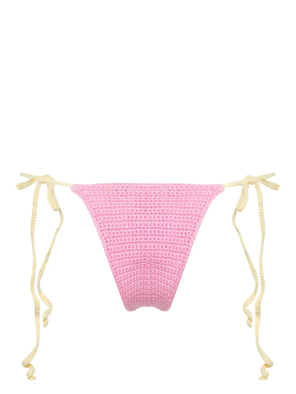 Heart Crochet-Knit Bikini Bottoms