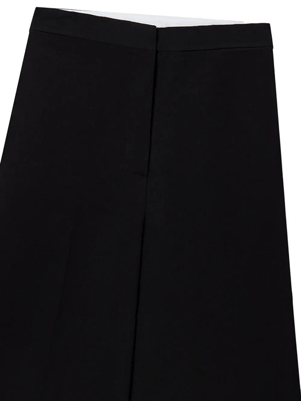 High-Waisted Wool Trousers