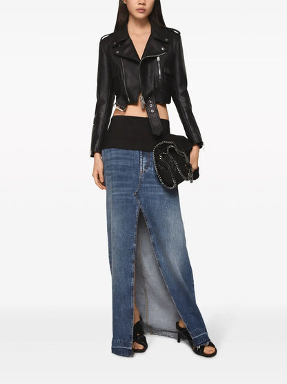 Denim Maxi Skirt