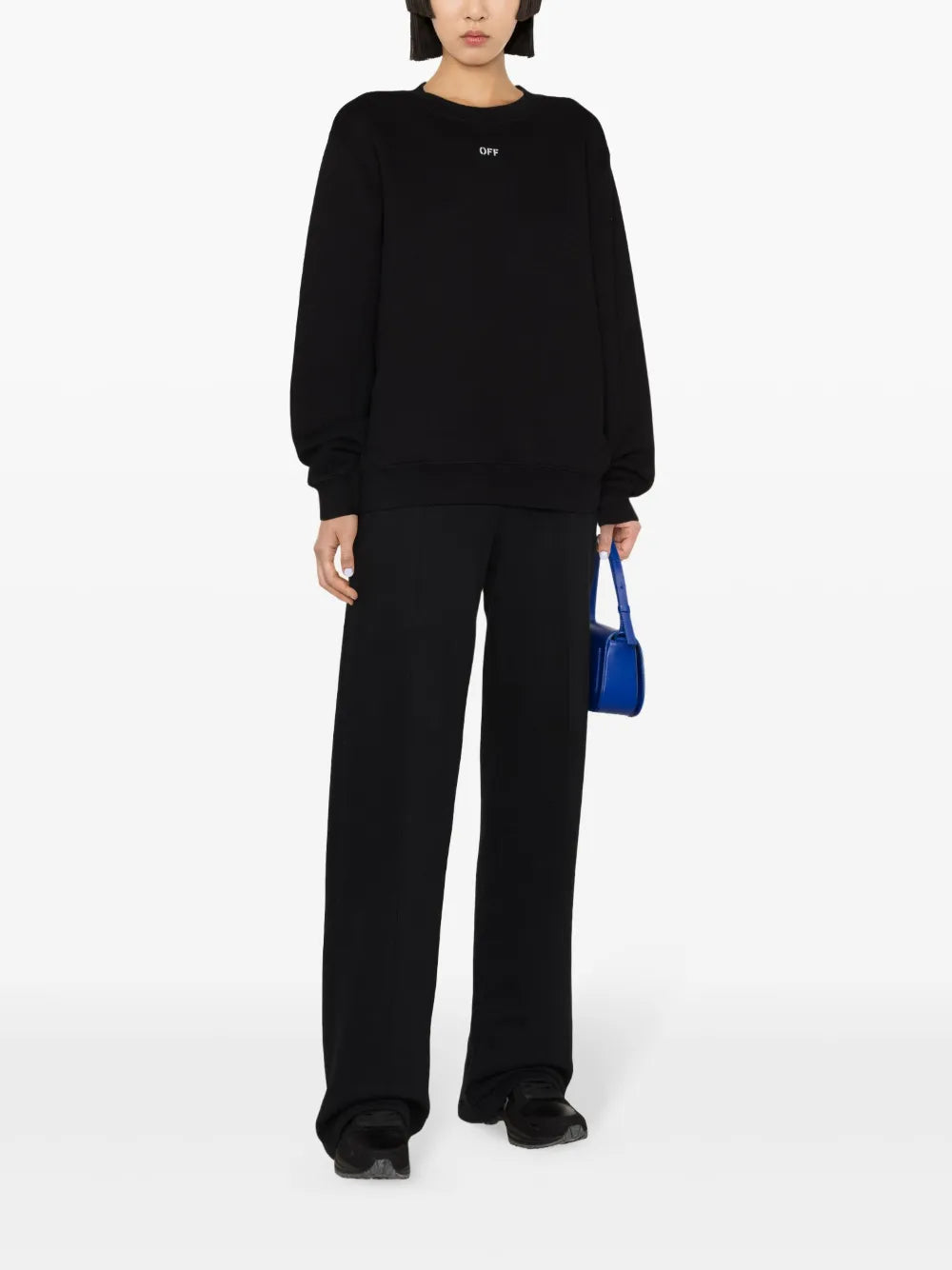 Arrows-Embroidered Cotton Sweatshirt