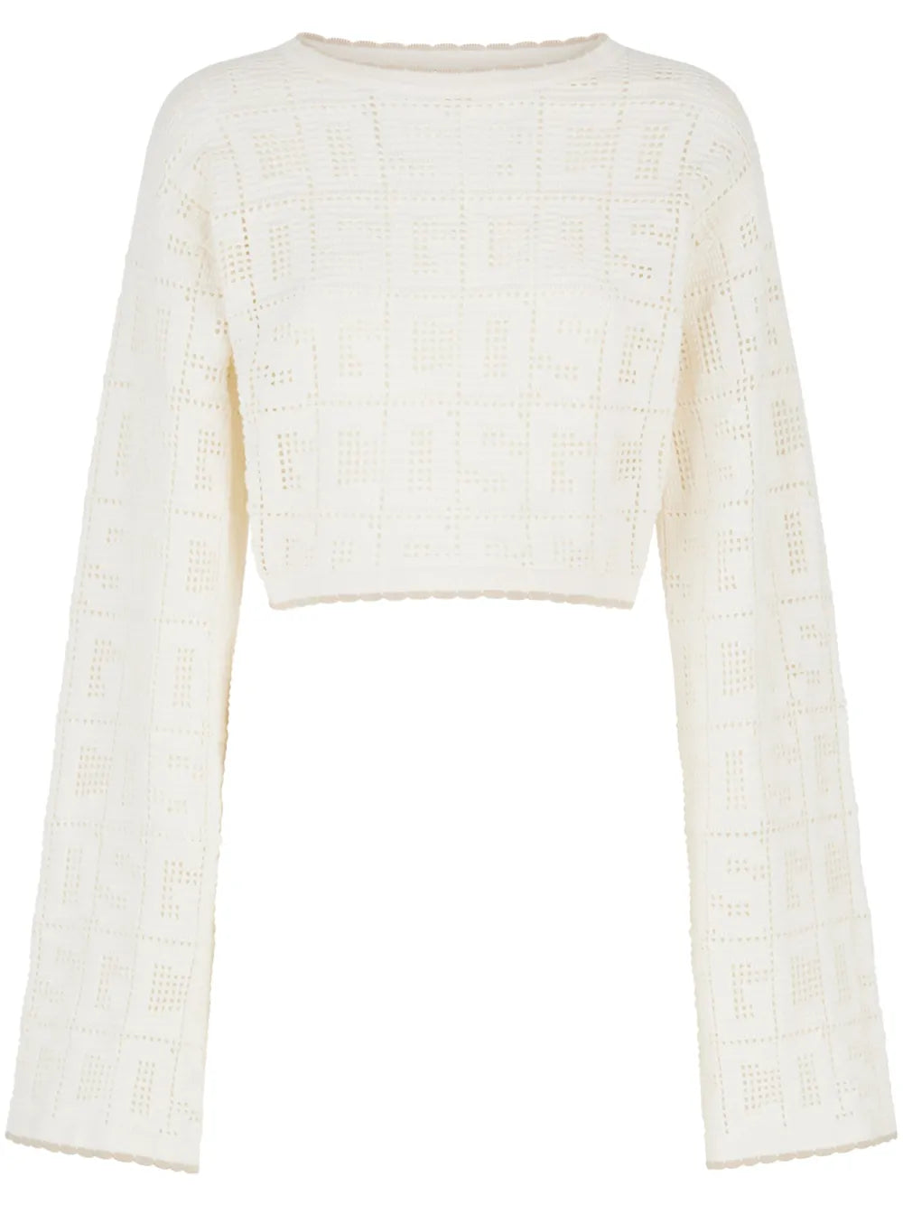 Monogram Macramé Top