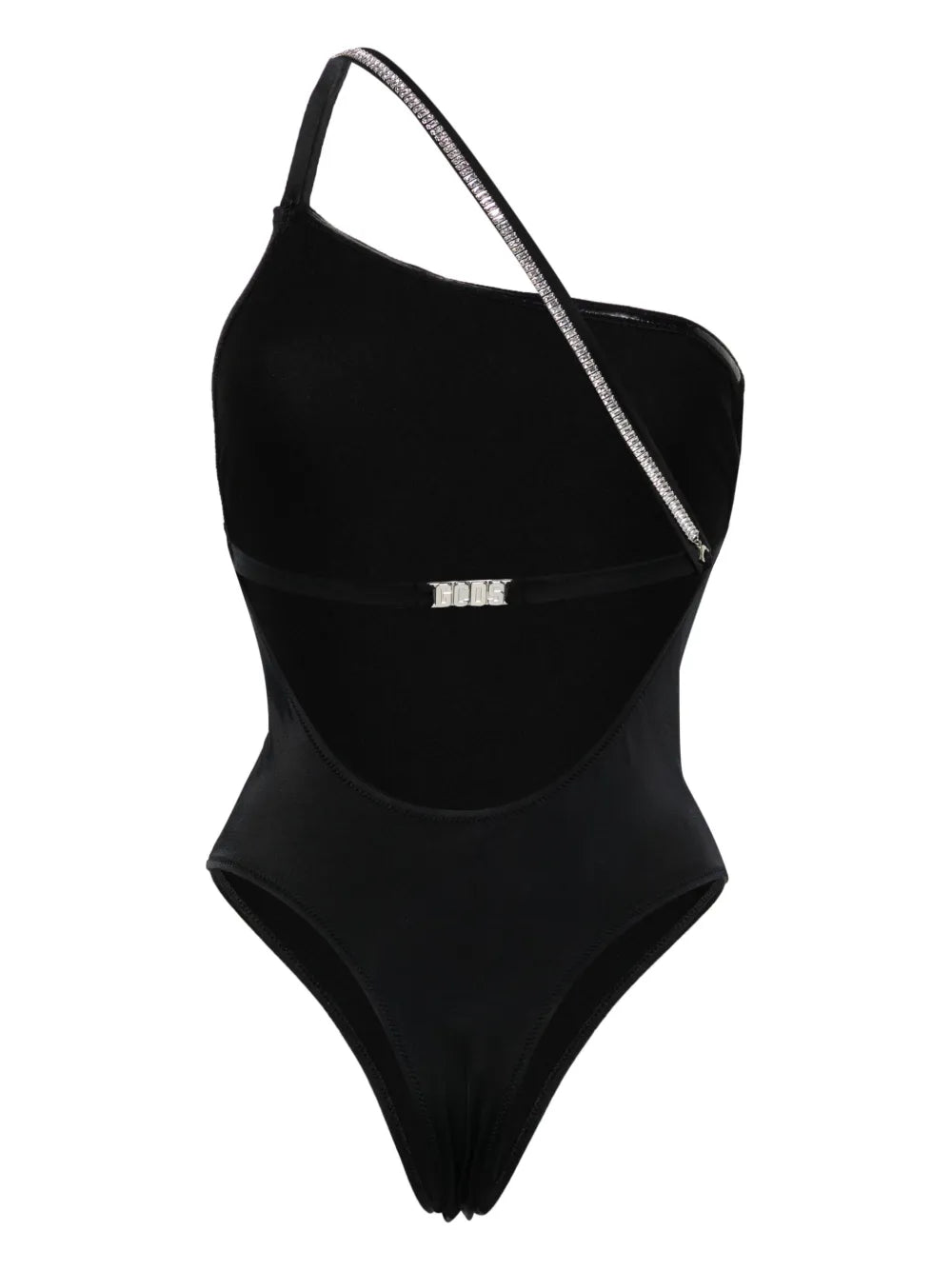 Bling One-Shoulder Swimsuit