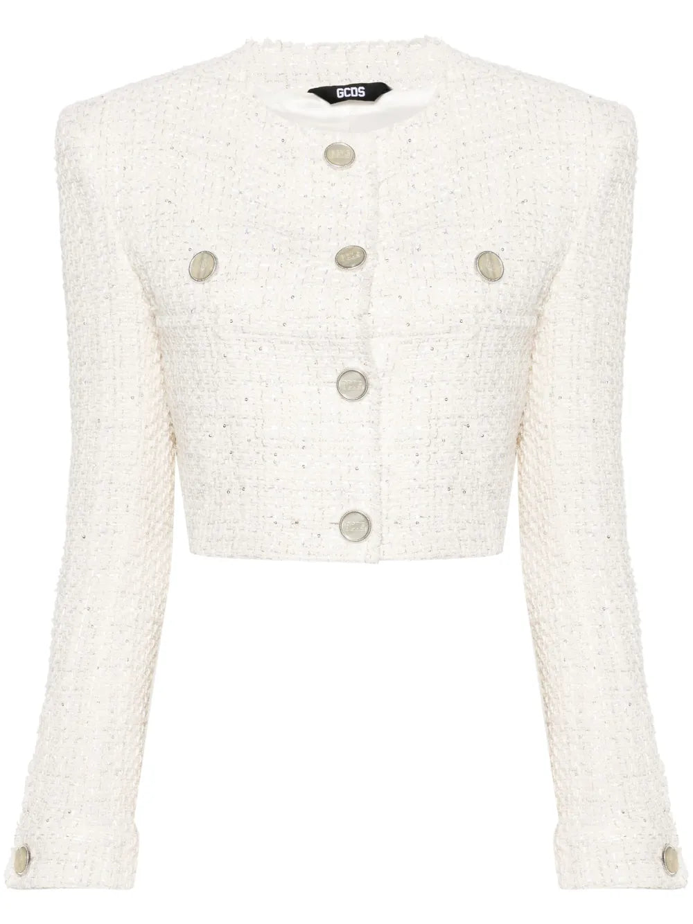 Cropped Tweed Jacket