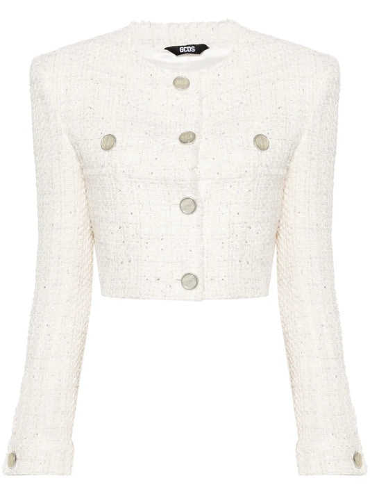 Cropped Tweed Jacket