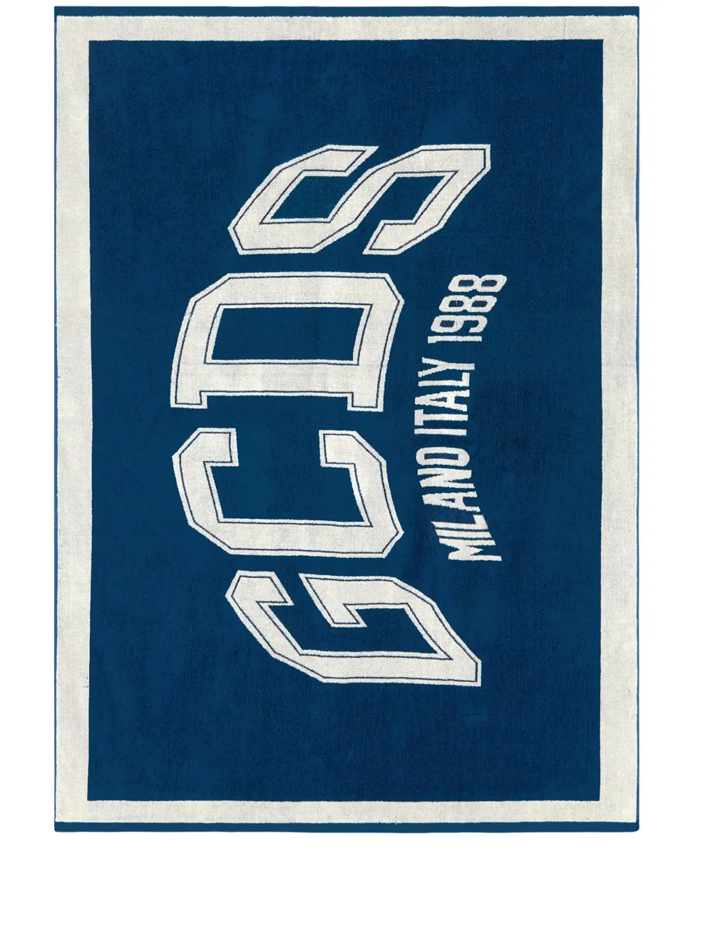 Logo-Print Cotton Beach Towel