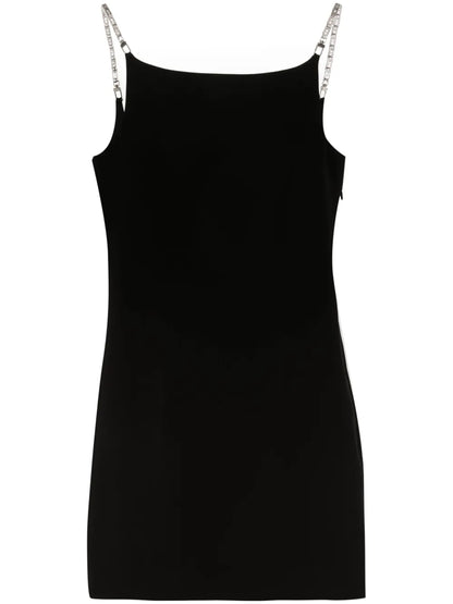 Logo-Chain Cady Mini Dress