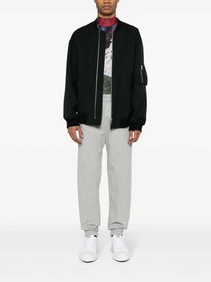 Embroidered-Logo Track Pants
