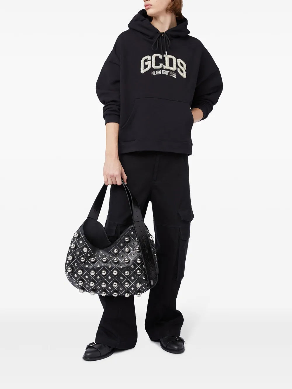Logo-Embellished Cotton Hoodie