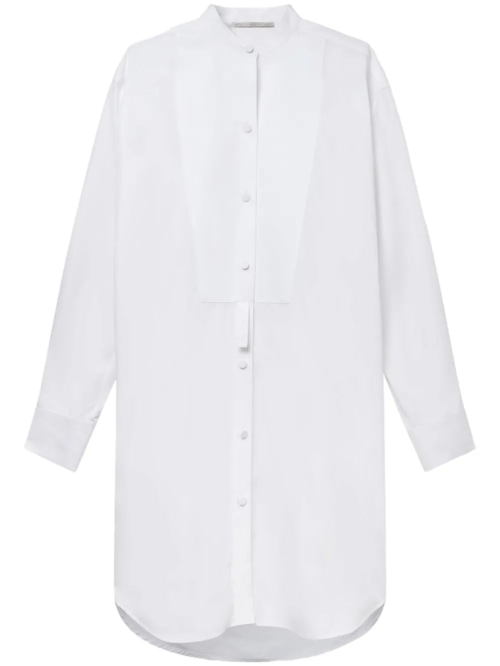 Plastron Cotton Shirtdress