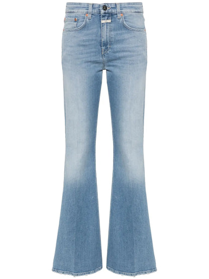 Mid-Rise Bootcut Jeans