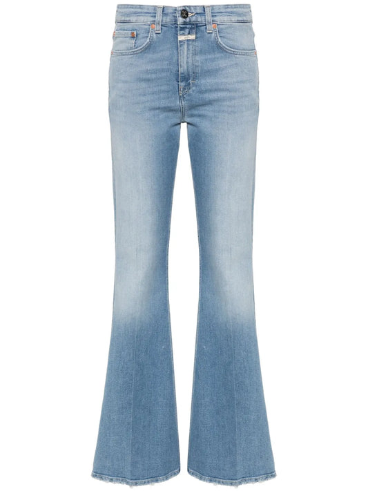 Mid-Rise Bootcut Jeans
