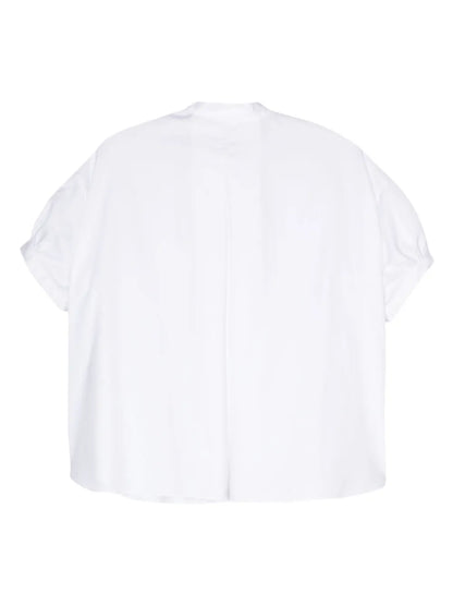 Pleat-Detail Shirt