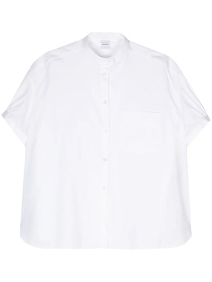 Pleat-Detail Shirt