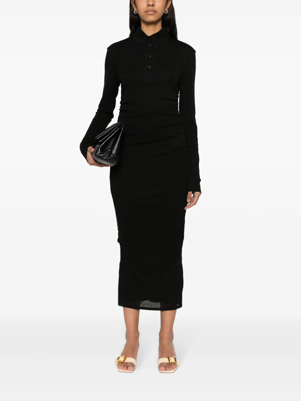 Verity Ruched Maxi Dress
