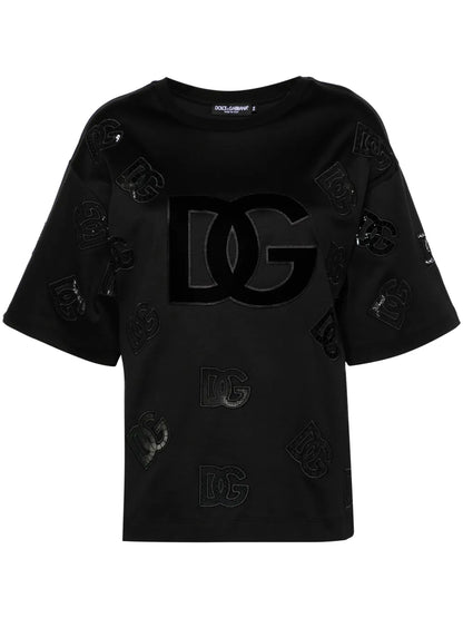 Dg Logo Cotton T-Shirt