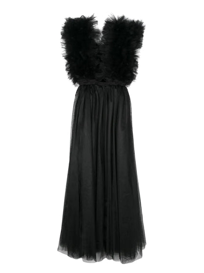 Tulle Maxi Dress