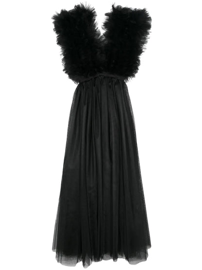 Tulle Maxi Dress