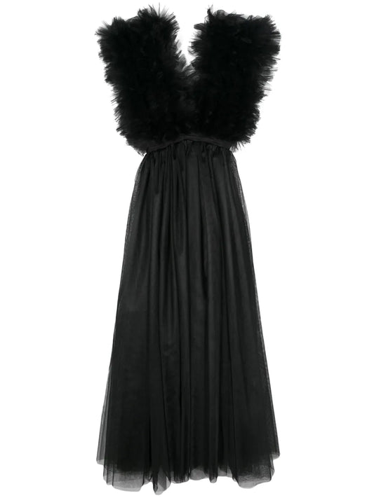 Tulle Maxi Dress