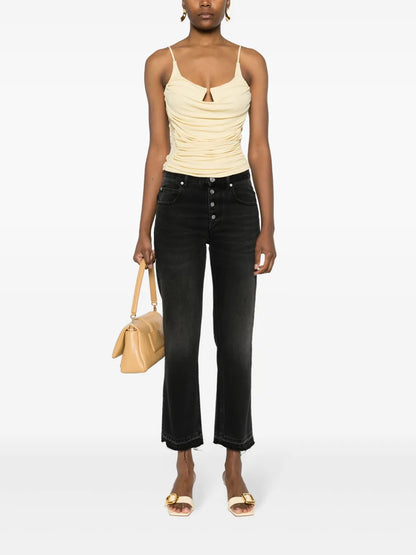Jemina Raw-Edge Jeans