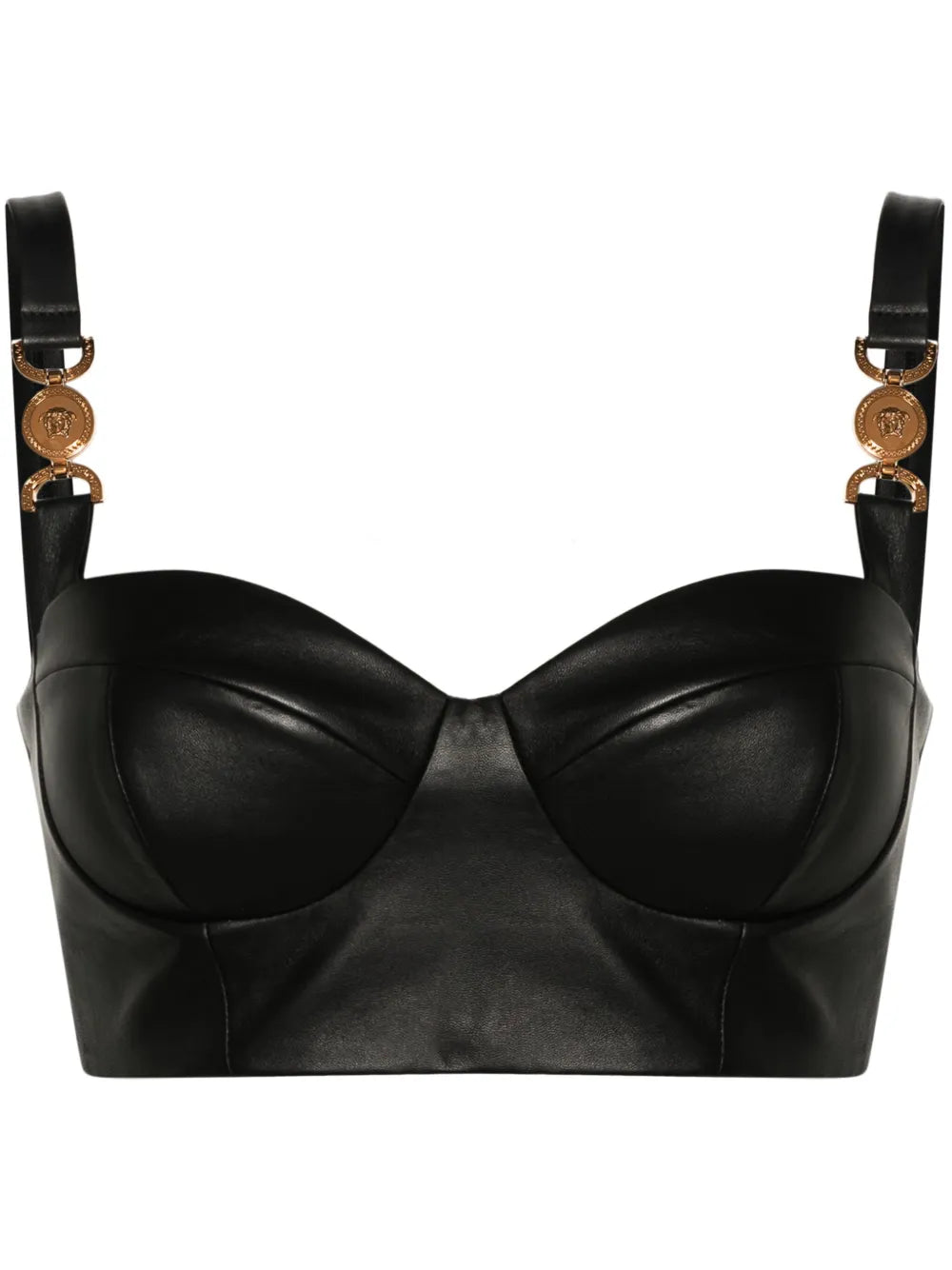 Medusa '95 Leather Bustier Top