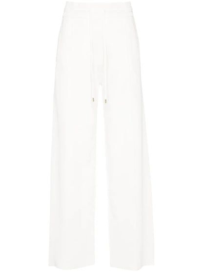 Wide-Leg Track Pants