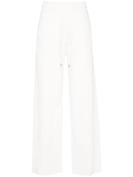 Wide-Leg Track Pants