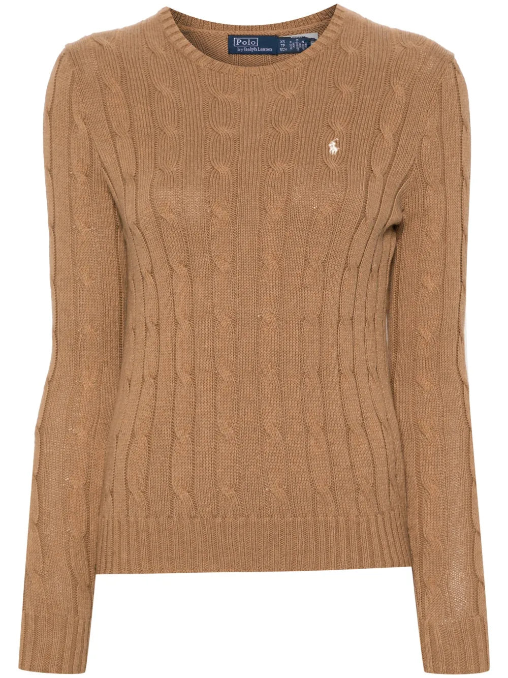 Polo-Pony-Motif Cotton Jumper