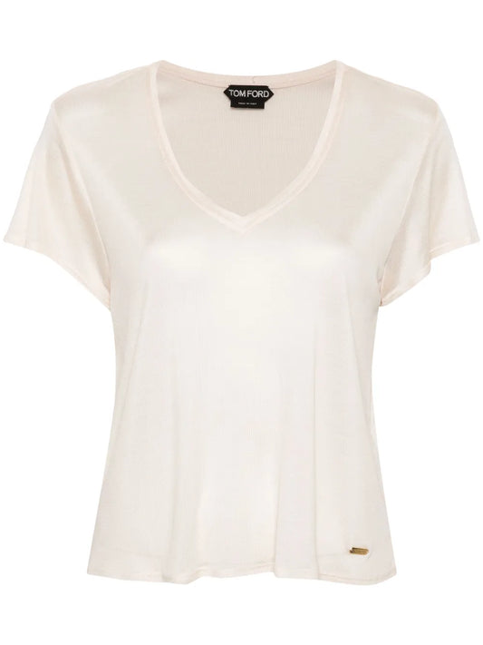 Fine-Knit T-Shirt