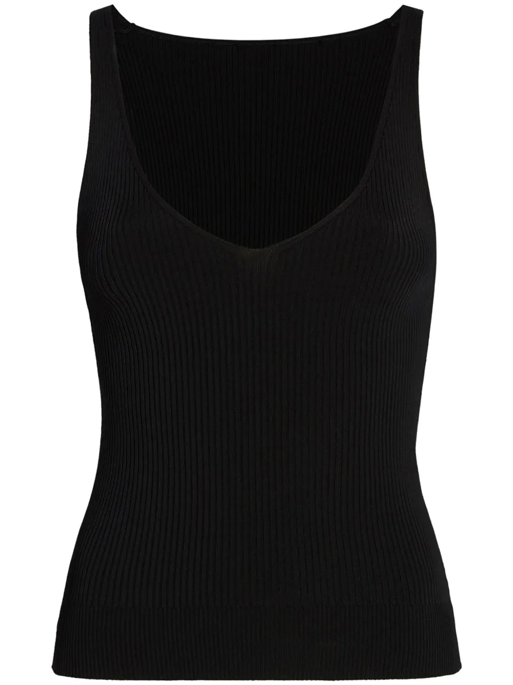 Ribbed-Knit Tank Top