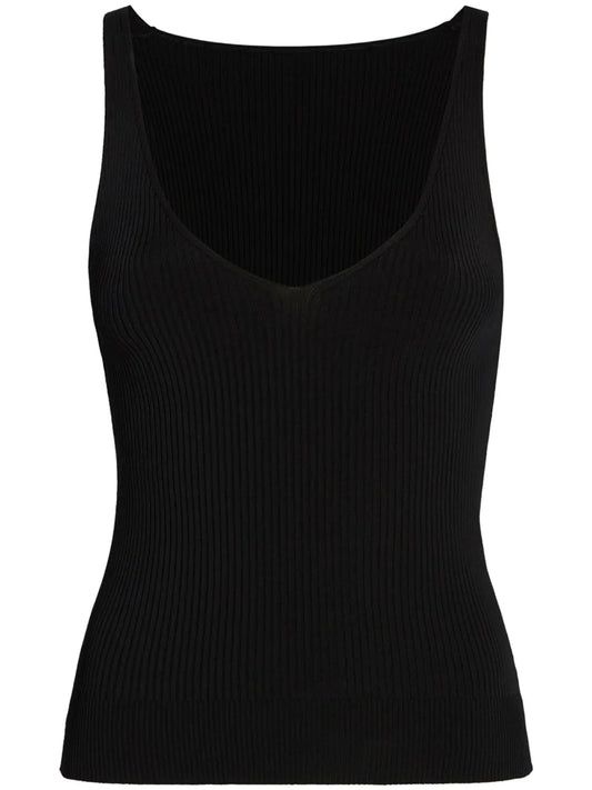 Ribbed-Knit Tank Top