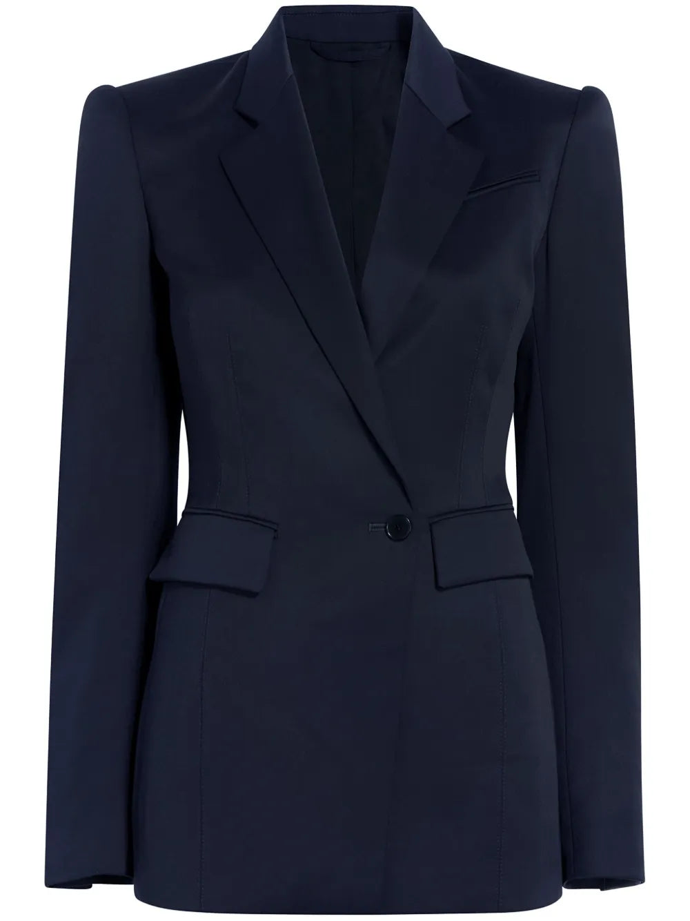 Double-Breasted Merino Wool Blazer