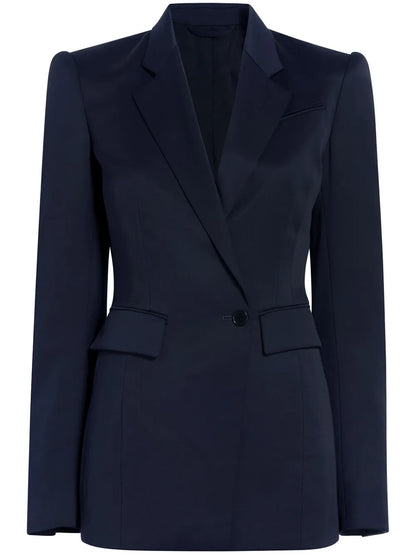 Double-Breasted Merino Wool Blazer