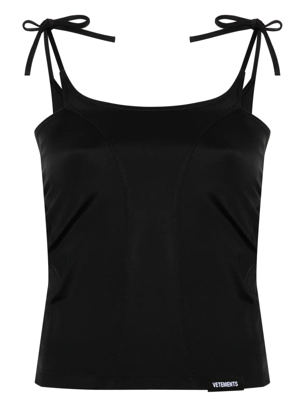 Cut-Out Panelled Tank Top