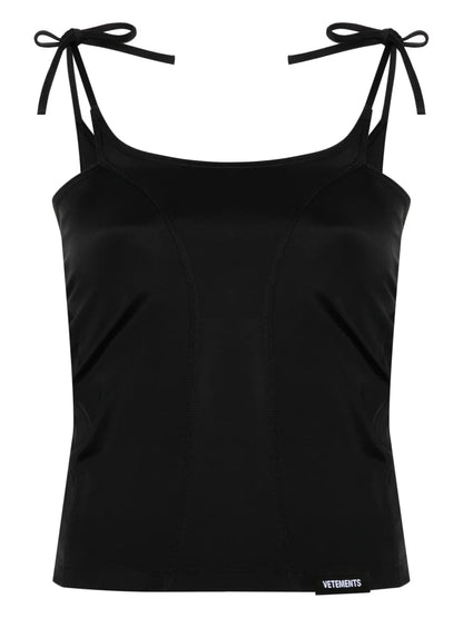 Cut-Out Panelled Tank Top