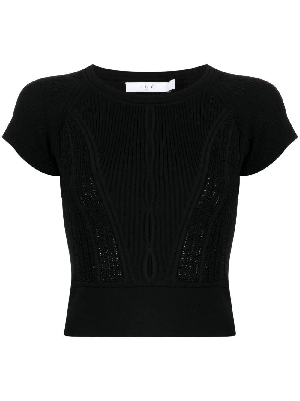 Cut-Out Ribbed Top