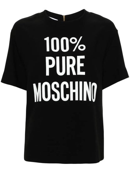 Slogan-Print T-Shirt