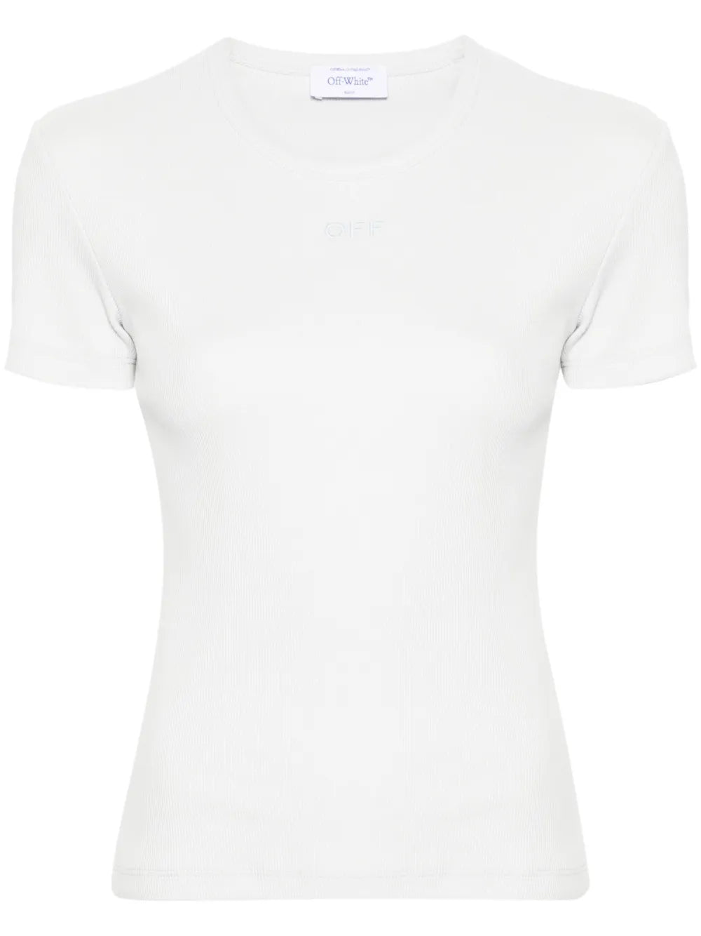Off Stamp Cotton T-Shirt