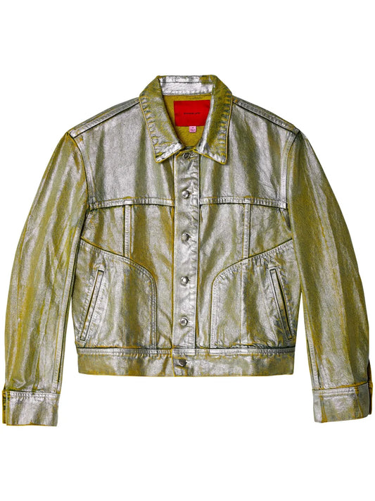 El Coated Denim Jacket