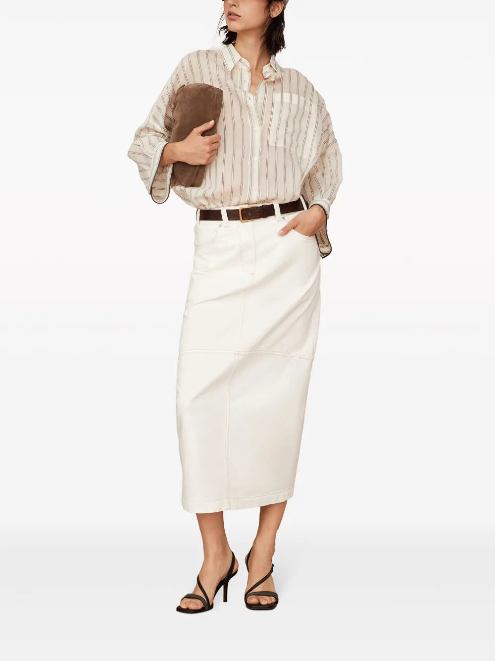 Monili Chain-Detail Shirt