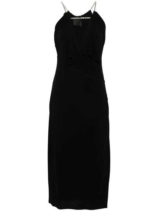 Halterneck Midi Dress