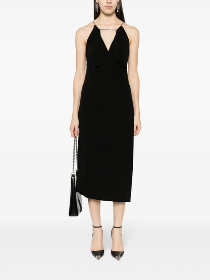 Halterneck Midi Dress