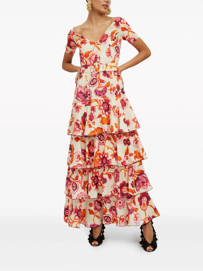 Flamenco Tiered Maxi Dress