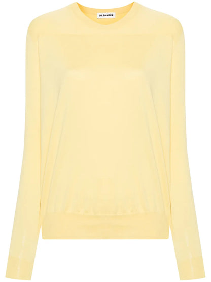 Panelled Cotton Jumper
