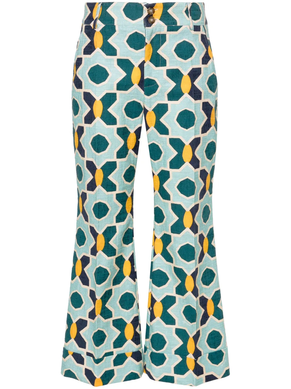 Hendrix Jacquard Tailored Trousers